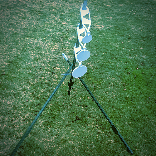 AR500 Steel Targets, Set of 3 - 8", 6", 4"